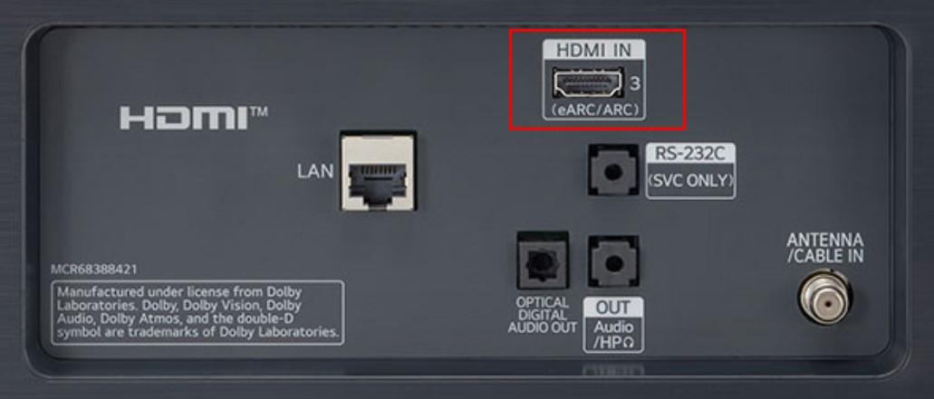 Cách kết nối tivi LG với loa ngoài qua cổng HDMI