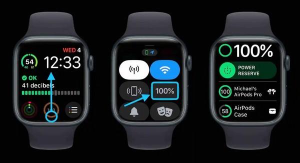 xem phần trăm pin AirPods trên Apple Watch