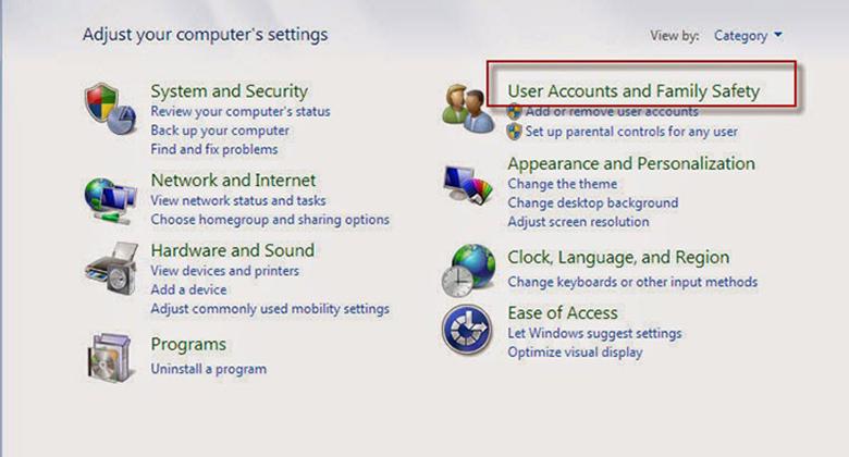 Cách đặt mật khẩu cho máy tính Windows 7 bước 2