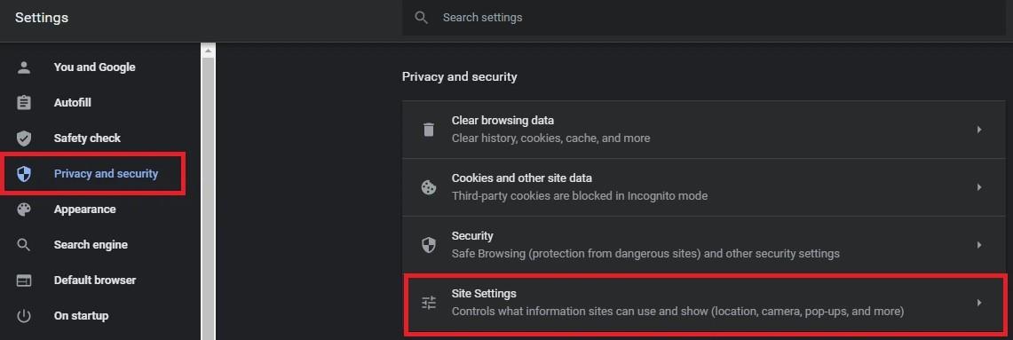 Hướng dẫn chặn trang web lạ tự mở trên Chrome trên máy tính