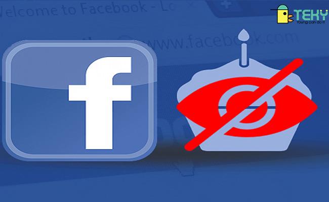 cách ẩn năm sinh trên facebook