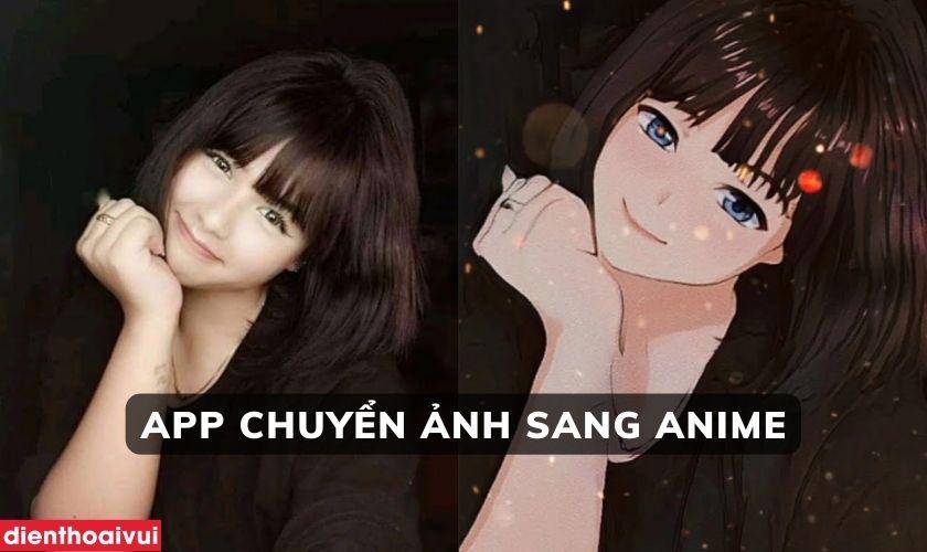 cách biến ảnh thành anime