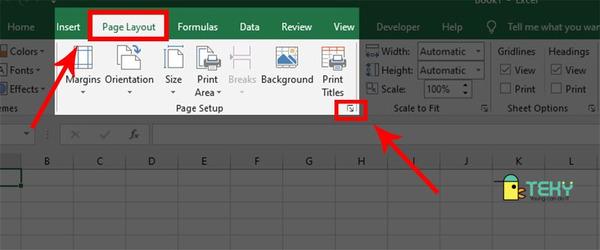 cách bỏ đánh số trang trong excel