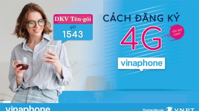 cách đăng ký 4g vina 1 ngày 5k 888