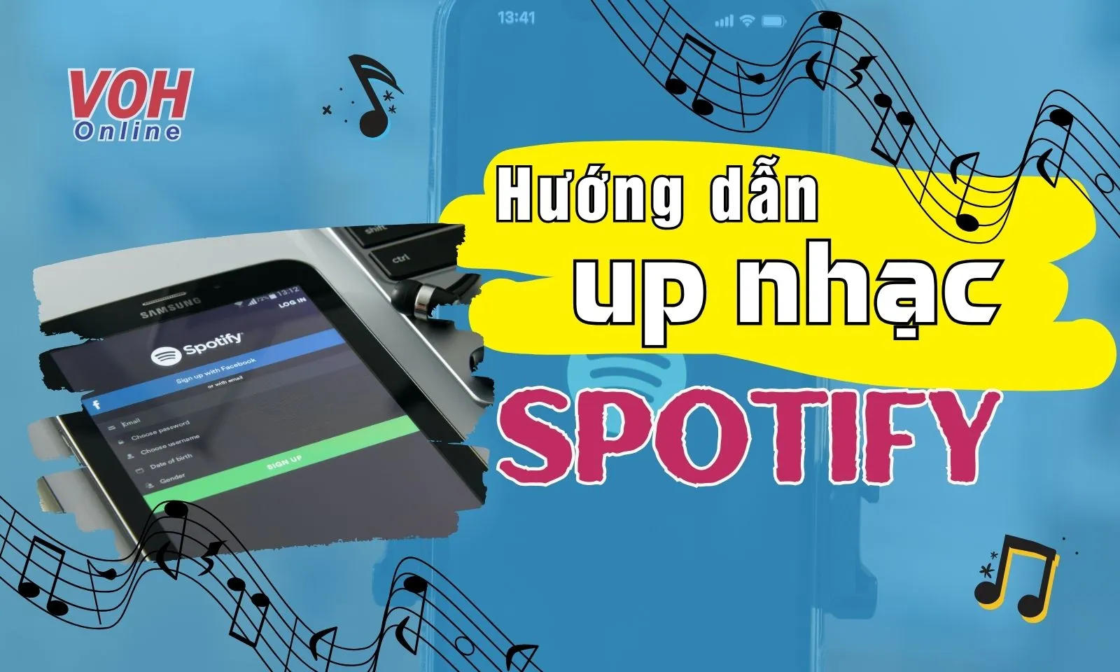 cách đăng nhạc lên spotify