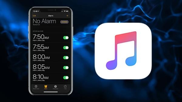 cách đặt nhạc báo thức trên iphone