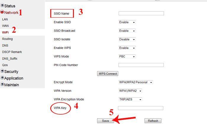 Hướng dẫn đổi mật khẩu WiFi FPT