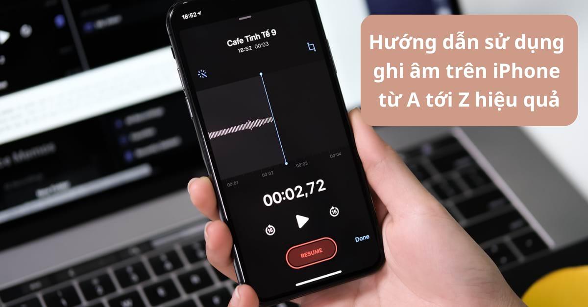 cách đổi tên file ghi âm trên iphone