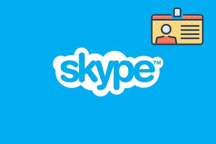 cách đổi tên tài khoản skype