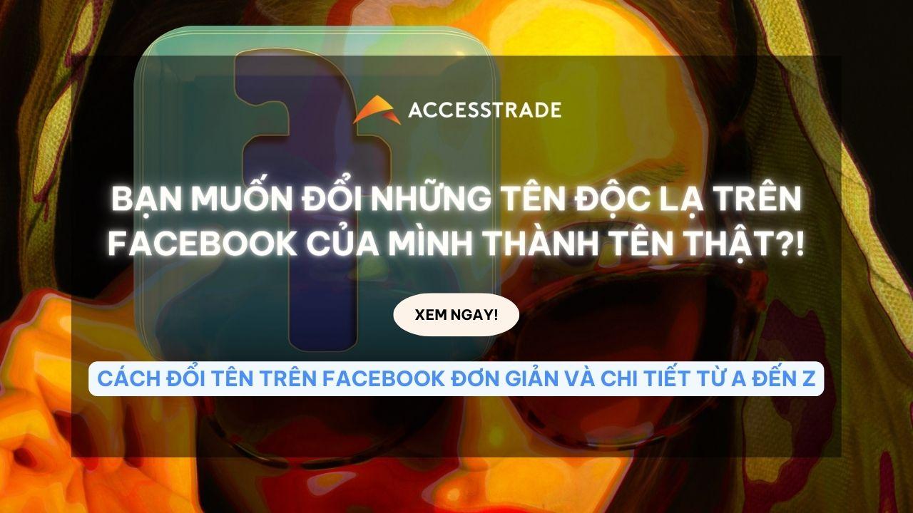 cách đổi tên trong facebook