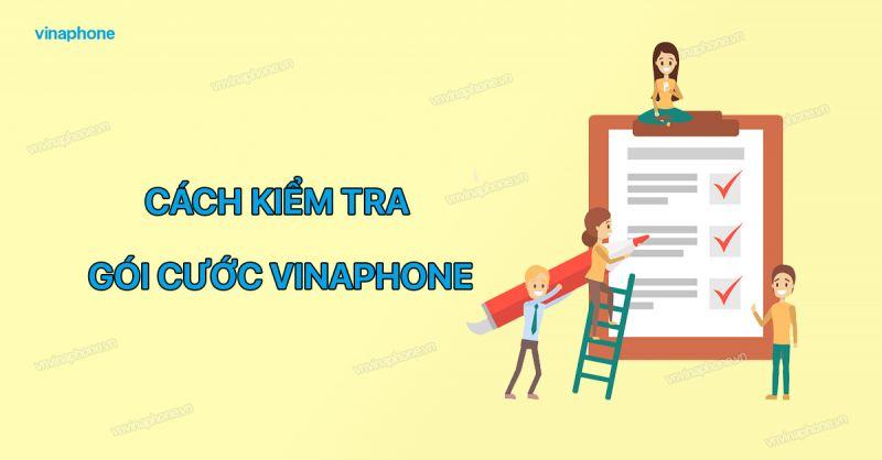 cách kiểm tra gói cước đang sử dụng vinaphone