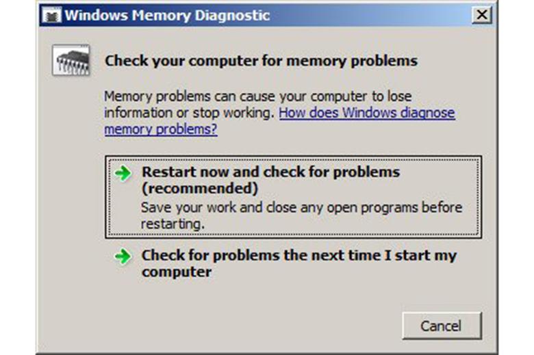 Cách kiểm tra RAM máy tính bằng công cụ Windows Memory Diagnostic bước 3