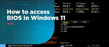 Cách vào BIOS trên máy tính chạy Windows 11
