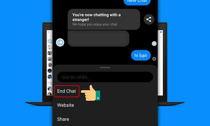 cách mở đầu câu chuyện với người la trên messenger