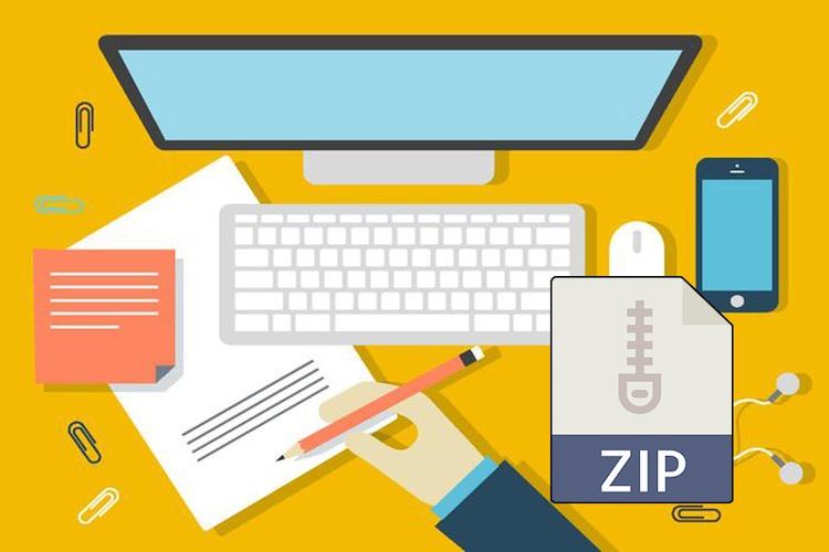 cách mở tệp zip