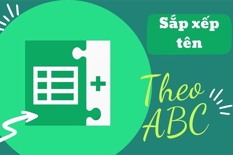 cách sắp xếp theo vần abc trong excel