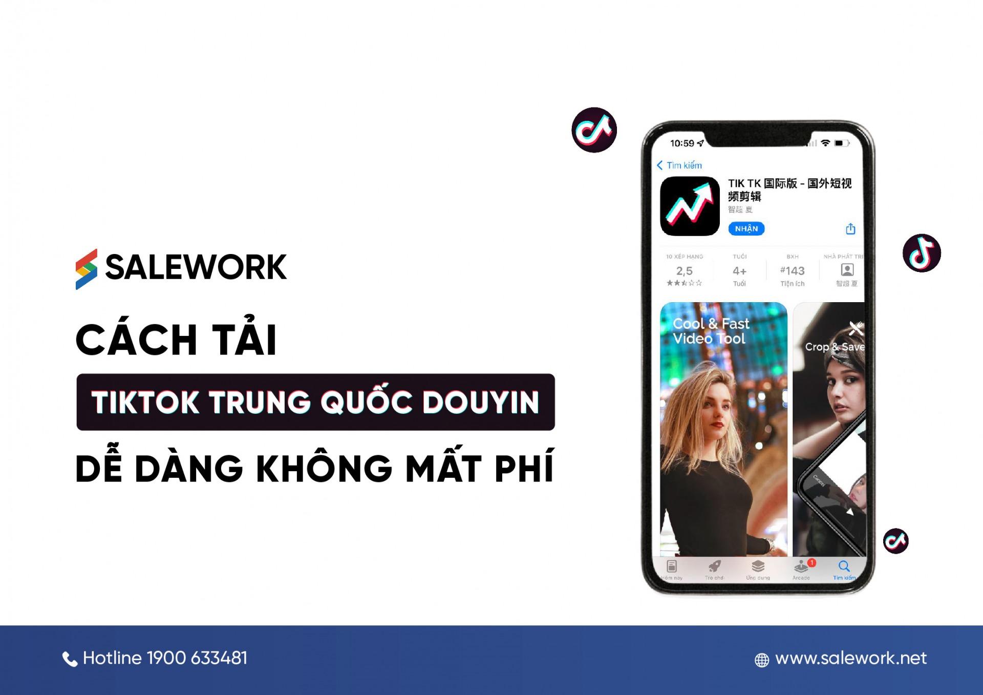 cách tải app douyin