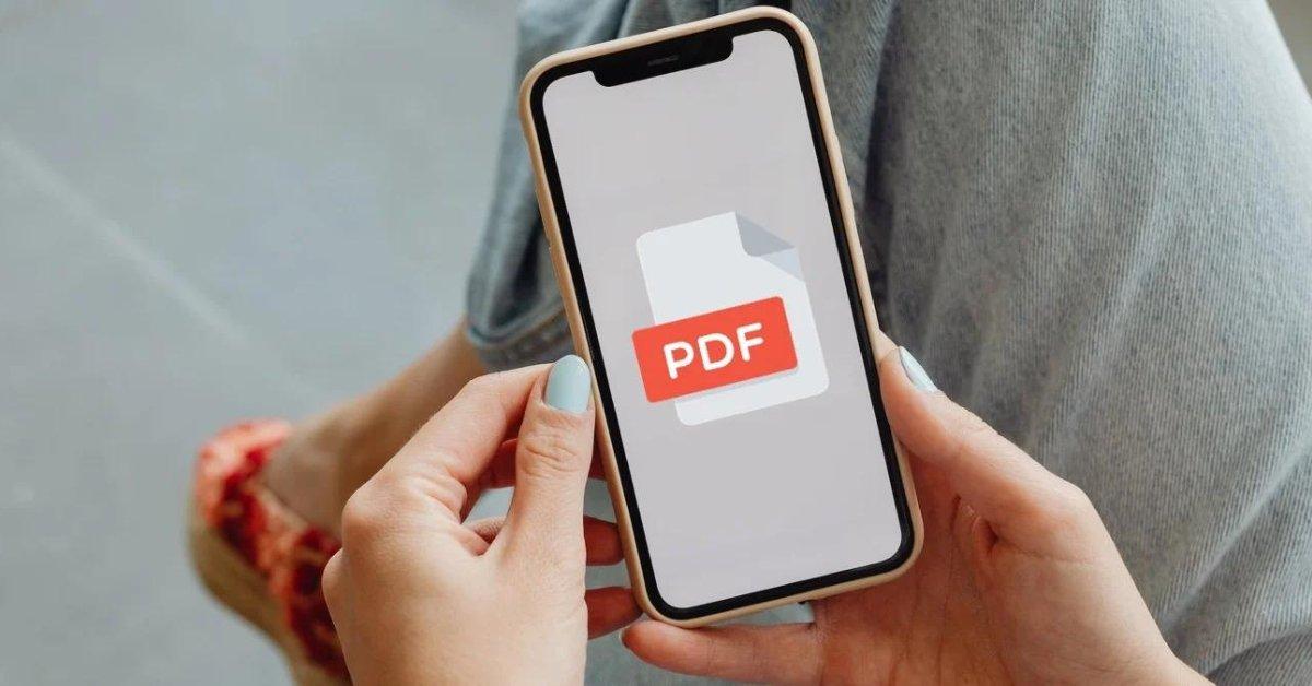 cách tạo file pdf trên điện thoại iphone