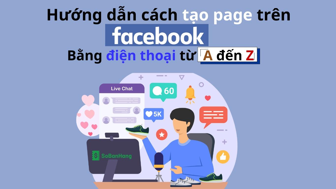 cách tạo page trên facebook bằng điện thoại