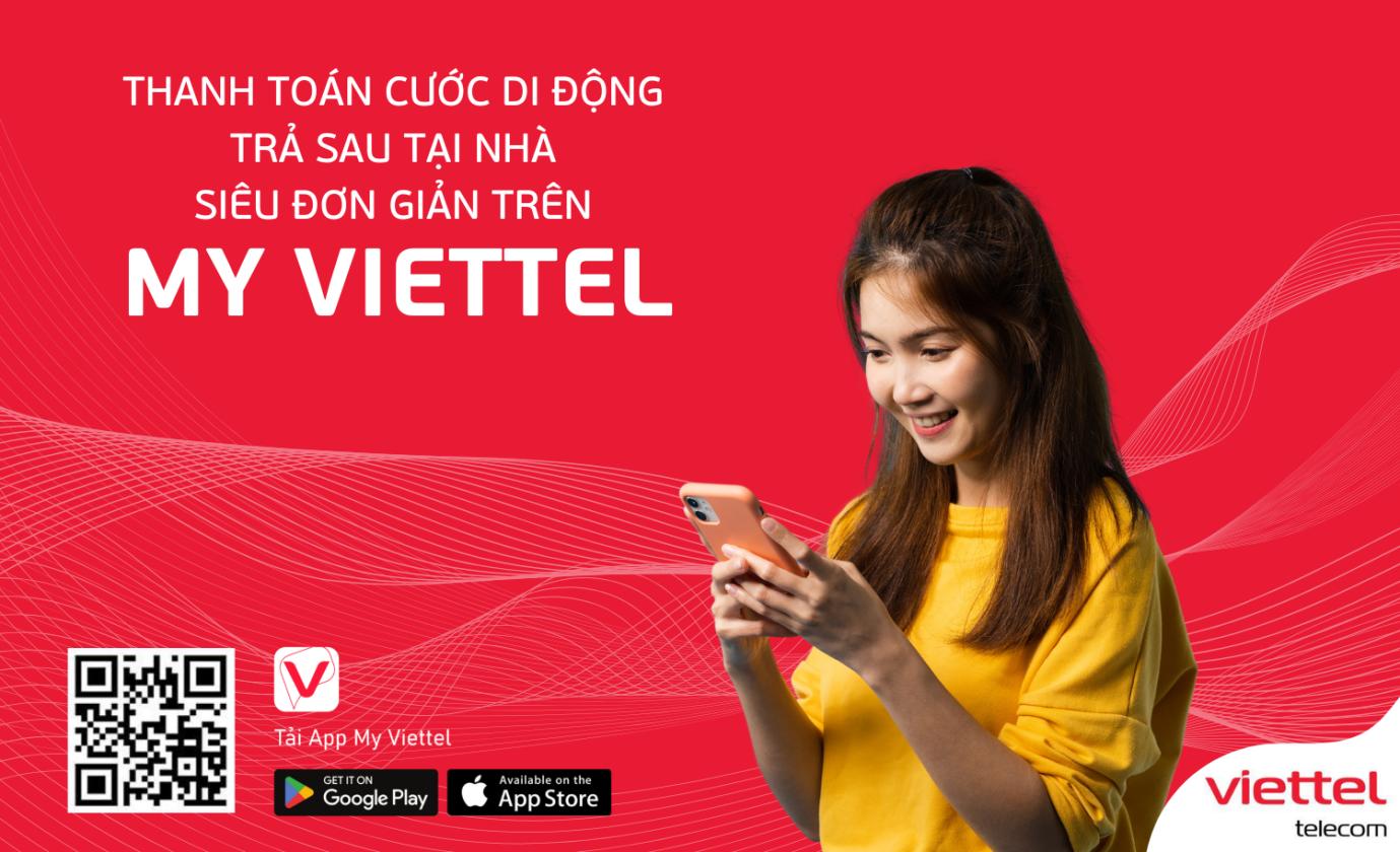 cách thanh toán cước phí trả sau viettel