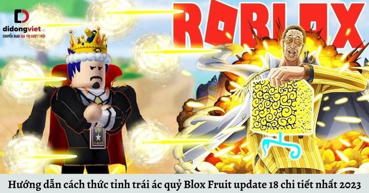 cách thức tỉnh trái ác quỷ trong blox fruit