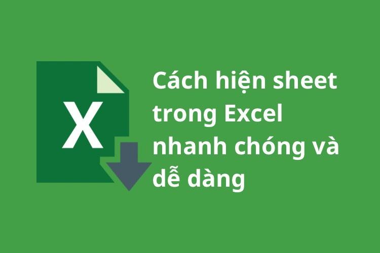 cách tìm sheet nhanh trong file excel có nhiều sheet