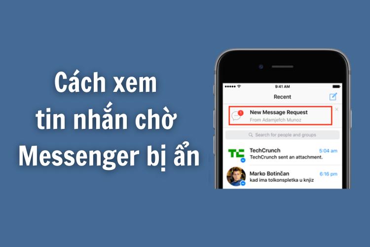 cách xem tin nhắn trên messenger