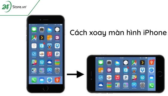 cách xoay màn hình iphone