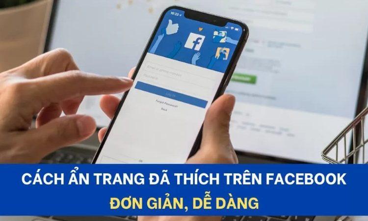 cách ẩn trang đã thích trên facebook bằng điện thoại