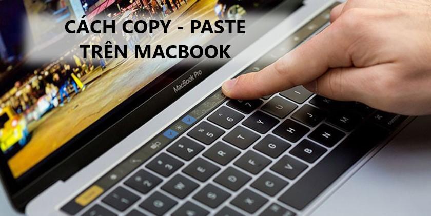 cách copy văn bản trên macbook