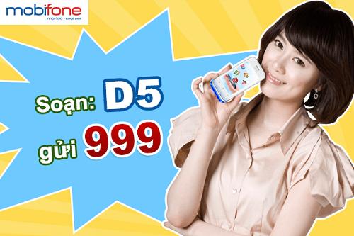 Các cú pháp cần biết khi sử dụng gói D5 MobiFone