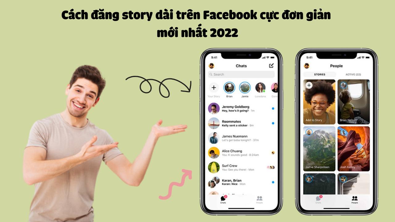 cách đăng story trên messenger bằng máy tính