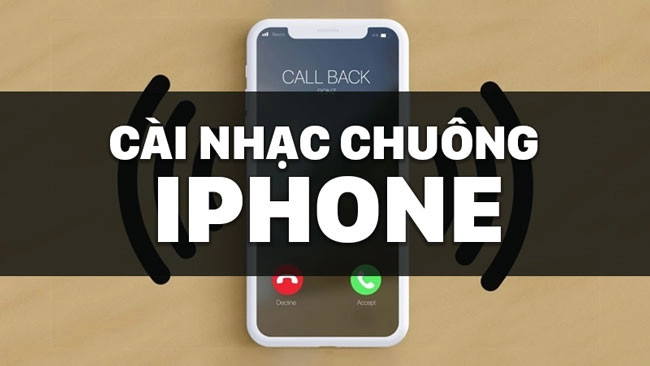 cách đổi nhạc chuông điện thoại trên iphone