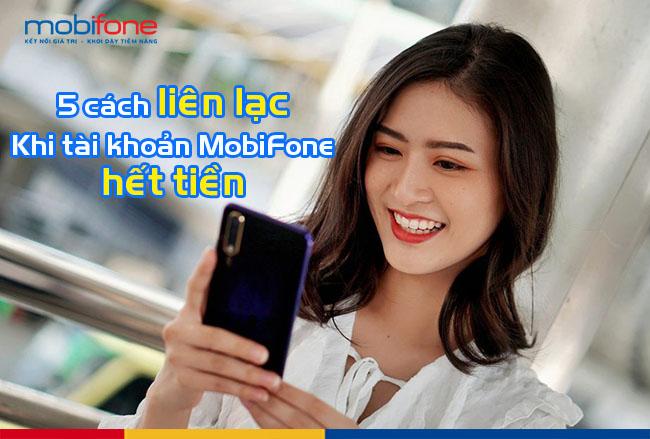 cách gọi điện thoại khi hết tiền