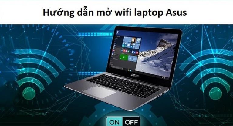 cách kết nối wifi cho laptop asus