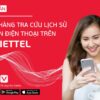 Hướng dẫn khách hàng tra cứu lịch sử nạp tiền điện thoại trên My Viettel