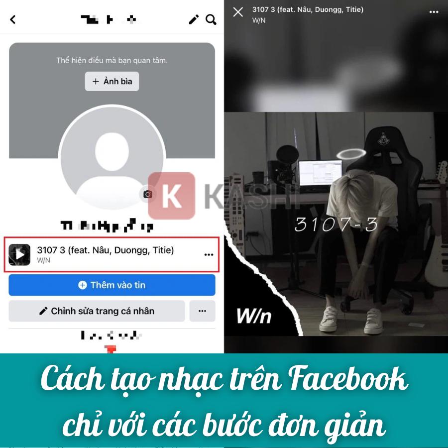 cách làm nhạc trên facebook