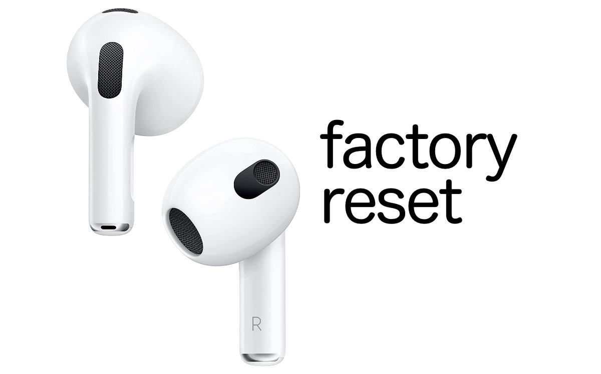 cách reset airpod 3