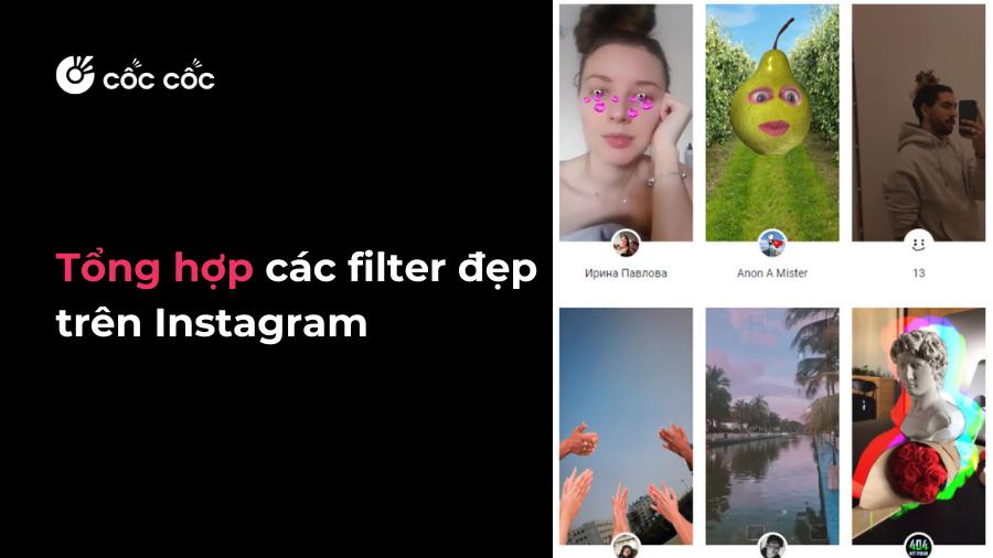 cách tải filter hot trên instagram