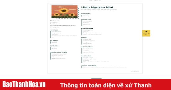 cách tạo file cv trên điện thoại