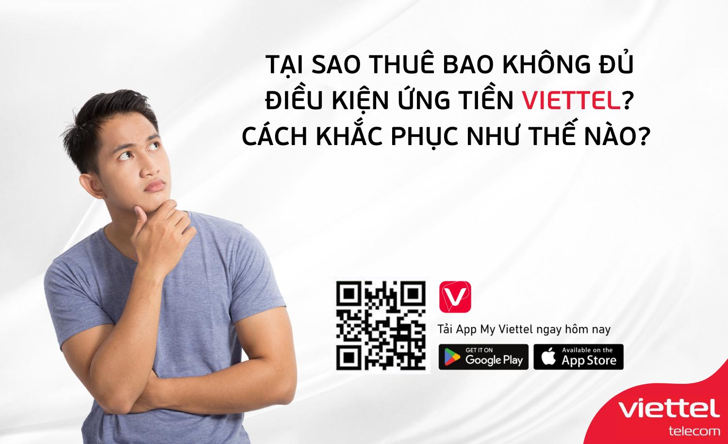 cách ứng tiền viettel khi chưa đủ điều kiện