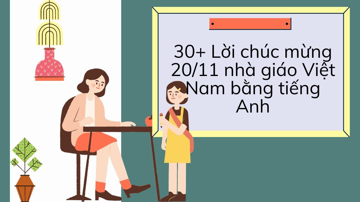 cách viết lời chúc 20/11