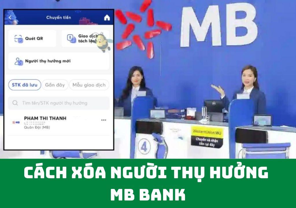 cách xóa tài khoản mbbank trên điện thoại