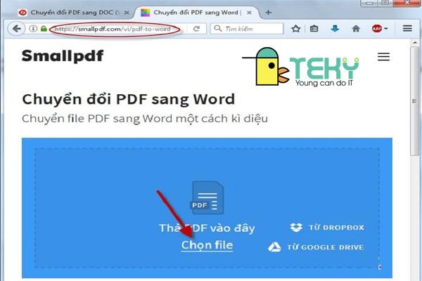 Bạn truy cập vào link smalldpf.co và làm theo hướng dẫn bên dưới