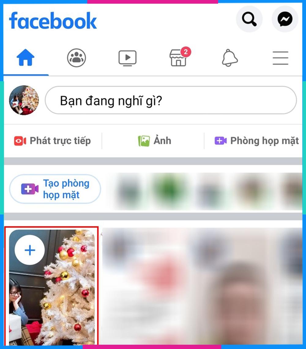 Cách thêm nhạc vào Story Facebook B1