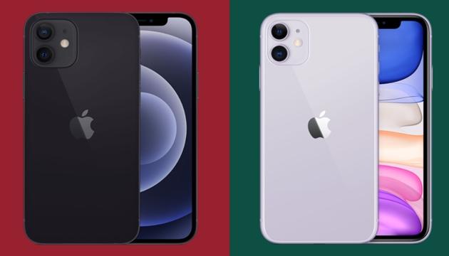 So sánh iPhone 11 và 12