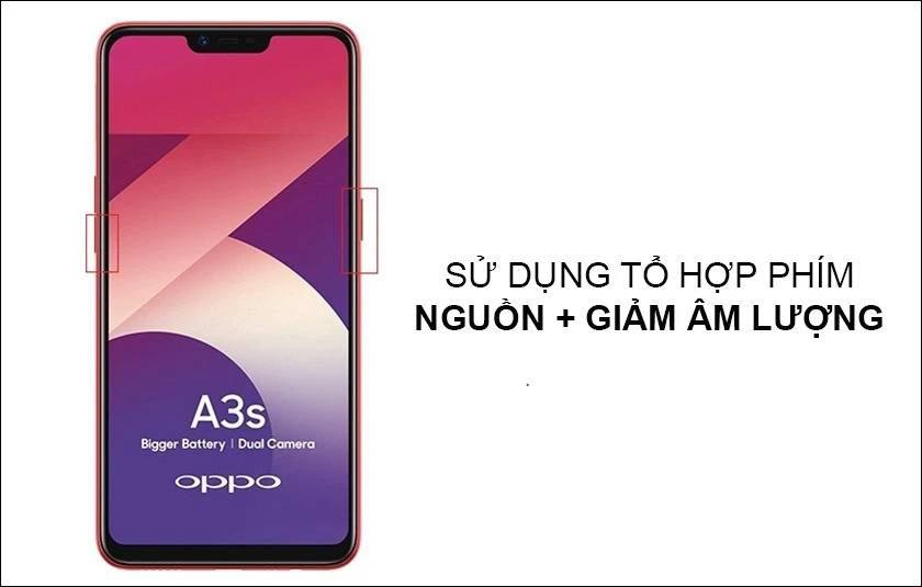 Cách chụp màn hình OPPO