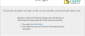 Hướng dẫn cách xóa tài khoản google đơn giản nhất