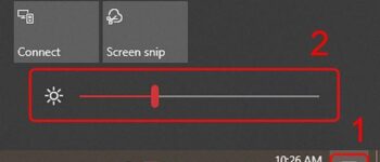Top 4 cách tăng, giảm độ sáng màn hình laptop Windows đơn giản
