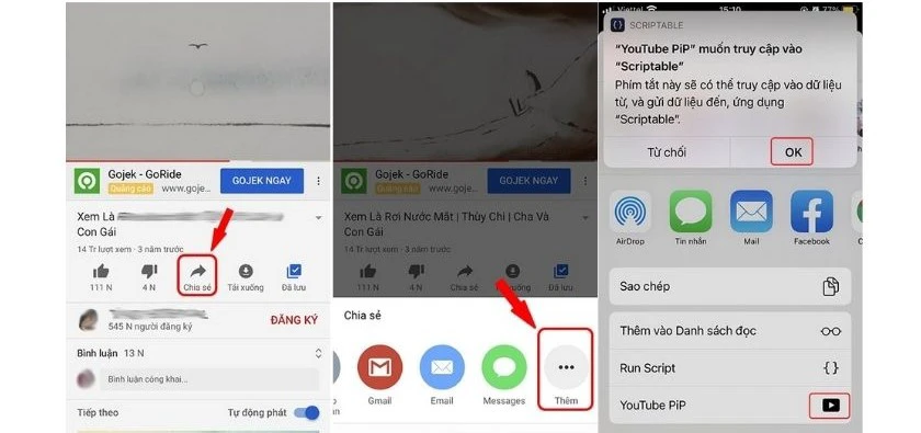 Xem YouTube tắt màn hình siêu dễ có sẵn trên iPhone